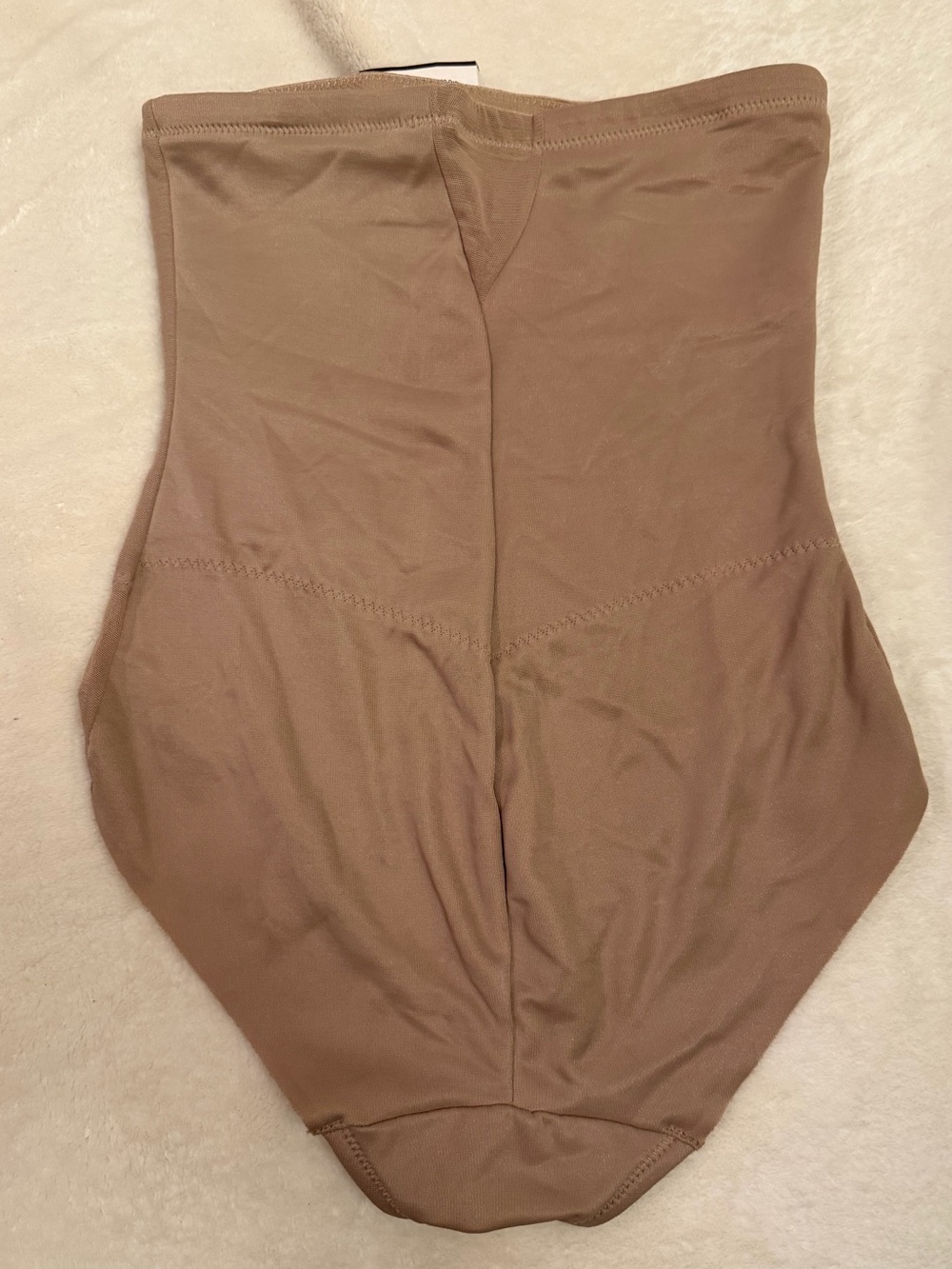 Miraclesuit Hi Waist Brief Shapewear NWT Stucco Beige XL Extra Firm Control - Picture 5 of 6